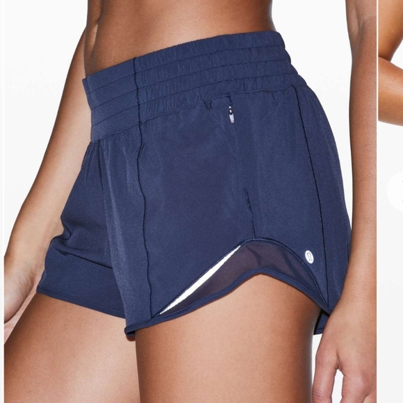 Lululemon Hottie Hot Short II 2.5" Navy - Picture 2 of 12